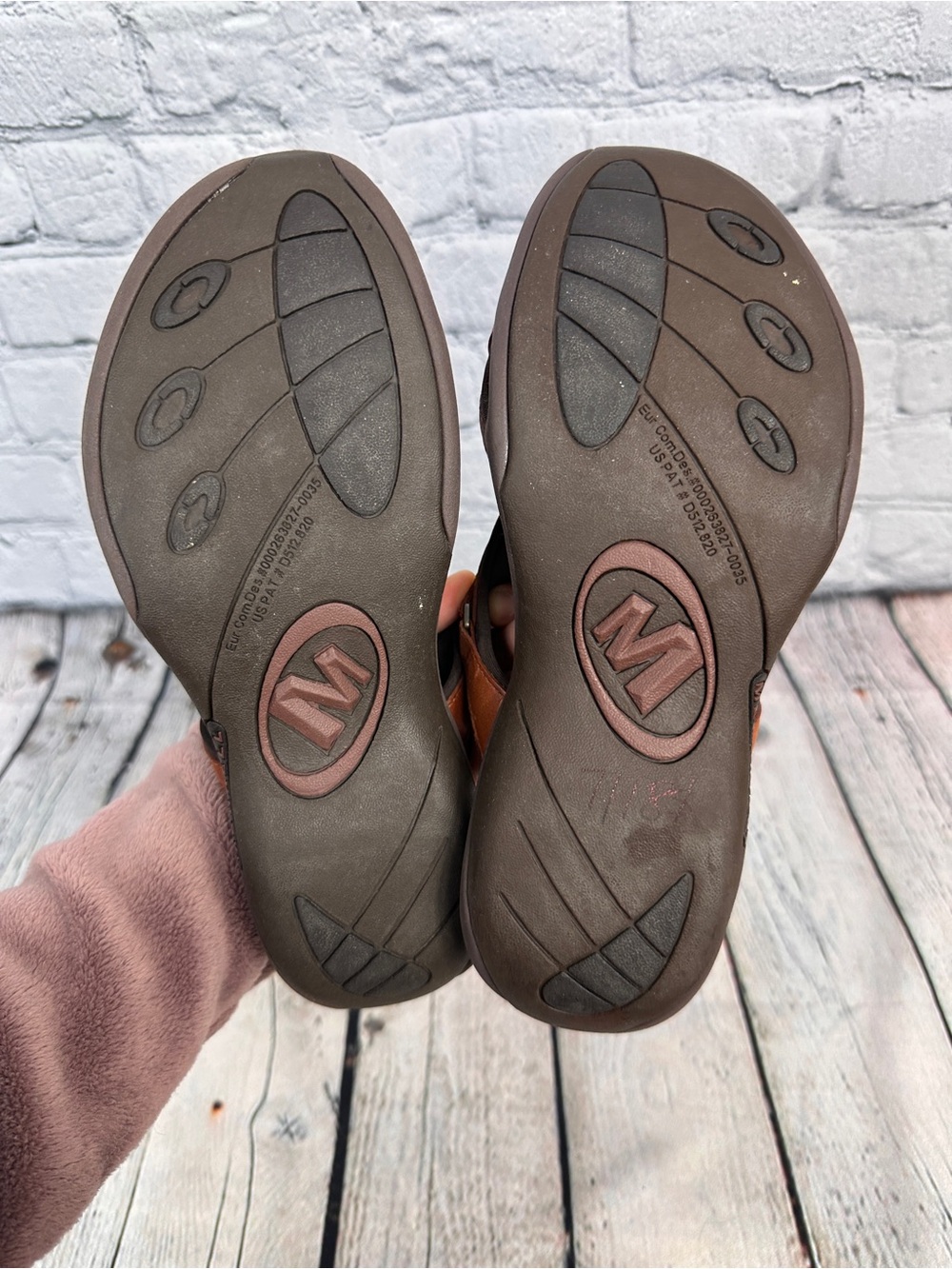Merrell Glade Autumn slide sandals leather size 7 - Picture 2 of 4